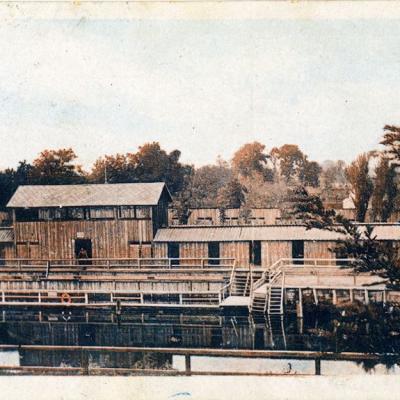 Kupalište Štrand na kanalu, oko 1926. godina