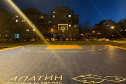 Obnovljen teren za basket u Bloku 112 u Apatinu