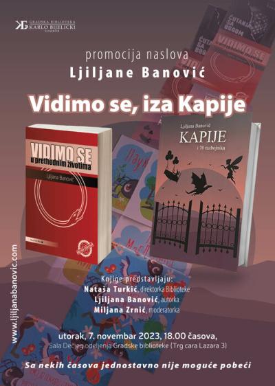 Promocija naslova Ljiljane Banović u Somboru