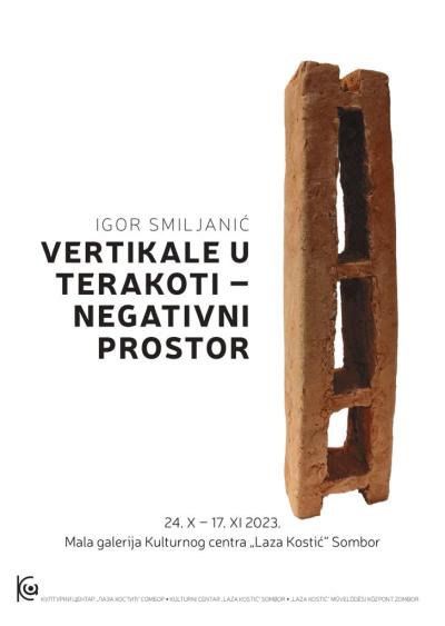 Otvaranje izložbe „Vertikale u terakoti – negativni prostor“, umetnika Igora Smiljanića