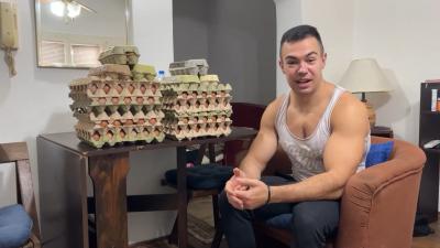Srpski jutjuber pojeo 300 jaja za 10 dana, pa uradio krvnu sliku – rezultati su ludilo