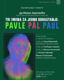 Promocija knjige "Tri imena za jedno odrastanje: Pavle, Pal, Paul" Ivana Jerkovića u Županiji
