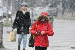 RHMZ izdao upozorenje na ledenu kišu i sneg