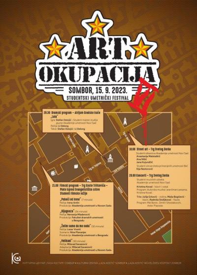 “Art okupacija“ i ove godine u Somboru - predstave, koncerti, i likovni performansi u centru grada