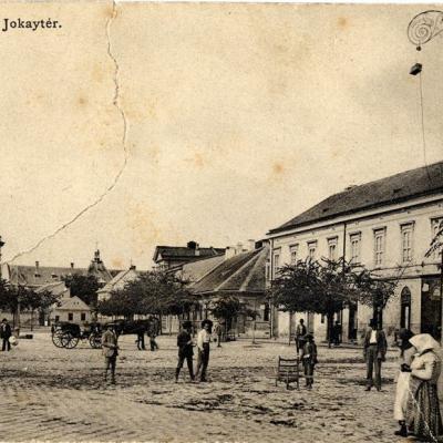 Pozorišni trg oko 1910.