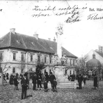 Trg Sv. Trojstva, oko 1915. godina