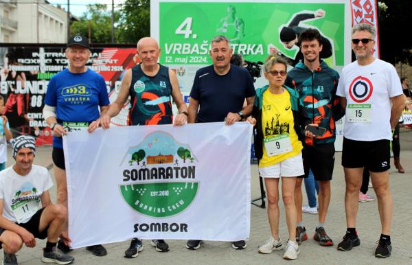 Članovi ARK "Somaraton" na 4. Vrbaškoj trci