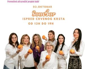 Danas u Somboru preventivni ultrazvučni pregled dojki