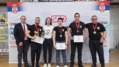 Tri zlata i bronza na prvenstvu Vojvodine za somborski "Sever"