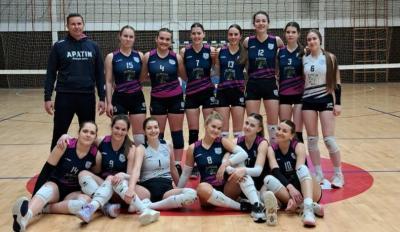 Odbojkašice Apatina osigurale prvo mesto i prelazak u viši rang takmičenja
