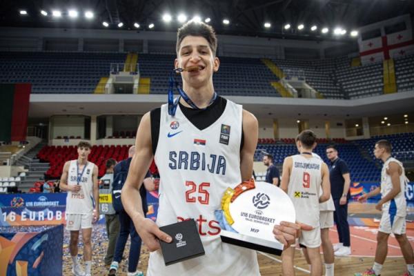 Apatinac Nikola Kusturica MVP Svetskog prvenstva u košarci za kadete