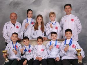 Somborski karatisti sa osam medalja na prestižnom "Trofju Beograda"