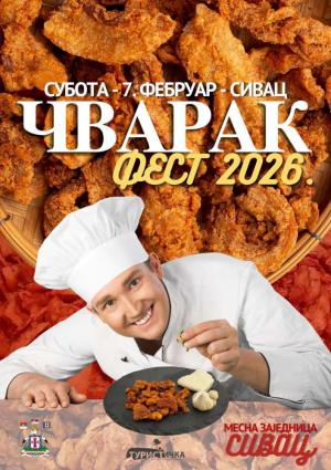 Šesti „Čvarak fest“ u subotu u Sivcu