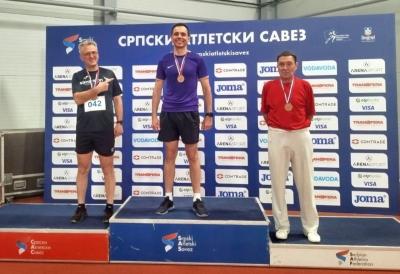 Bogdan Nikolić (ARK Somaraton) četvrti na Balkan athletics master Open 2026.