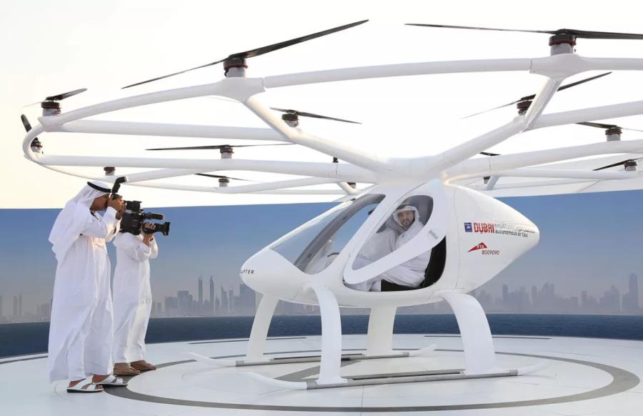 Dubai uvodi leteći taksi: Ovako će izgledati letelice