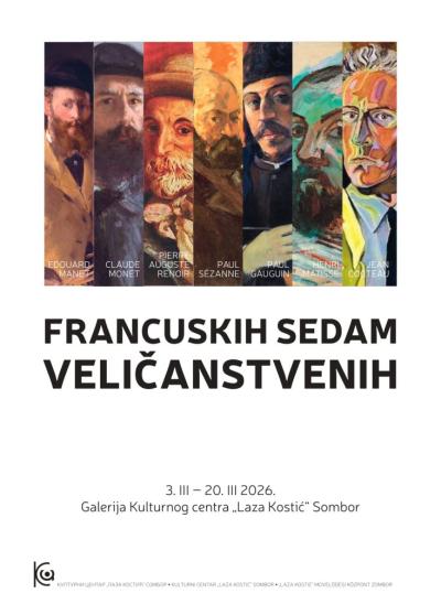 Otvaranje izložbe “Sedam veličanstvenih” u KC “Laza Kostić” Sombor