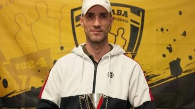 Smiljan Zorić, član KSF "Ravangrad" vicešampion Srbije