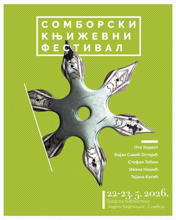 Program Somborskog književnog festivala, 2026