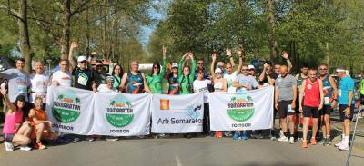 Štafeta ARK "Somaraton" ubedljovi prva na polumaratonu u Baji