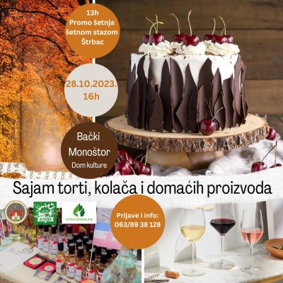 Sajam torti, kolača i domaćih proizvodа️