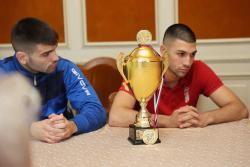 BK „Sombor“ iznedrio dva prvaka Srbije - Rade Joksimović (do 57kg) i Nazif Sejdi (do 60kg)