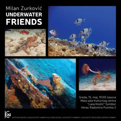 Otvaranju izložbe “UNDERWATER FRIENDS”, Milana Zurkovića