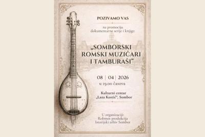 „Somborski romski muzičari i tamburaši” 8. aprila u Somboru