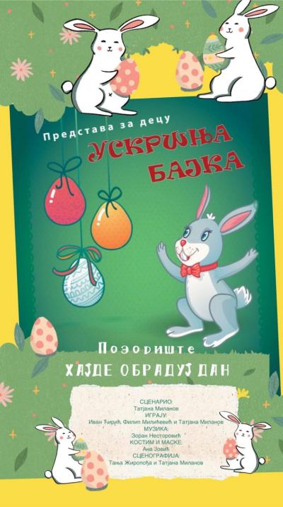 Predstava za decu “Uskršnja bajka”
