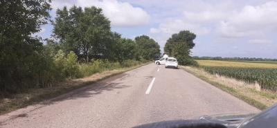 Saobraćajna nezgoda na putu Prigrevica - Stapar