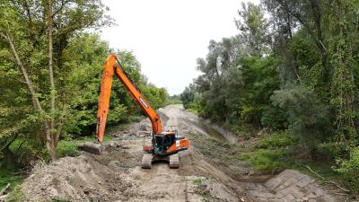 Sombor: Projekat RESTORIVER - radovi na smanjenju rizika od suša, poplava i toplotnih talasa