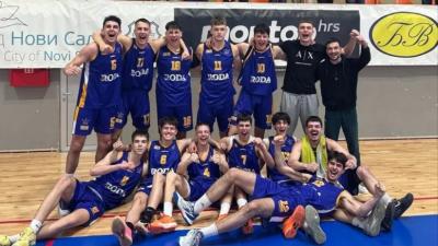 Juniori Sombor BC poraženi, sledi novi gradski derbi