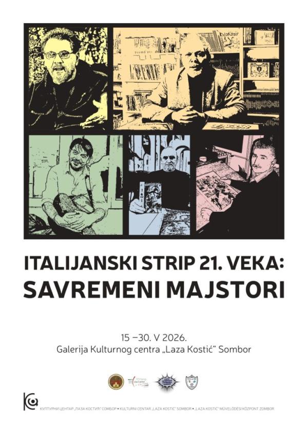 Otvaranje izložbe „Italijanski strip 21. veka: savremeni majstori” u Kulturnom centru „Laza Kostić”