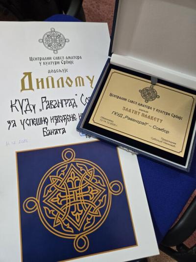 KUD "Ravangrad" okitio se zlatom na Smotri reprezentativnih folklornih ansambala Srbije