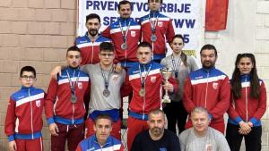 Rvači somborskog Radničkog prvaci Srbije u slobodnom stilu