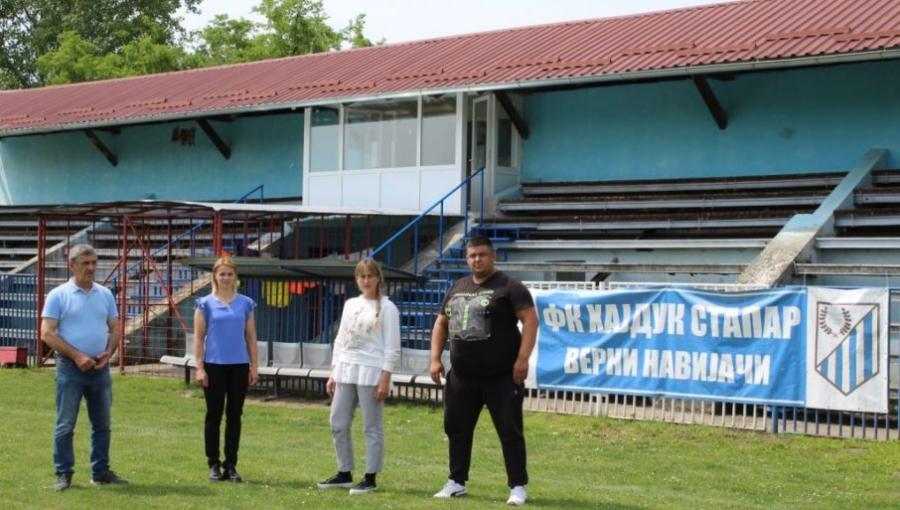 NASTAVAK ULAGANJA U SPORT: Grad Sombor finansira obnovu stadiona FK Hajduk