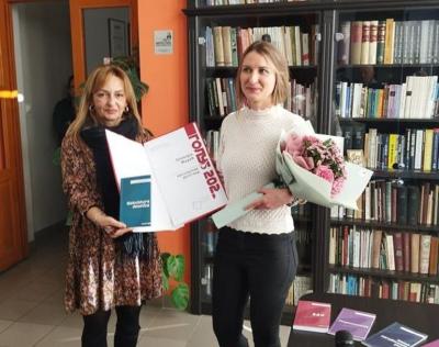 Uručena nagrada "Golub" biblioteke u Somboru: Dobitnica mlada spisateljica iz Novog Sada