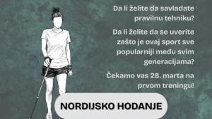 Sledi Me: Upoznavanje sa nordijskim hodanjem