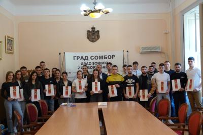 Svečano uručeni ugovori o stipendiranju sportista
