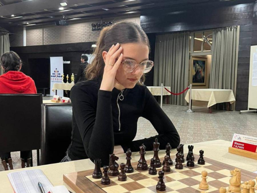 Apatinka Marina Gajčin vicešampionka Srbije u šahu