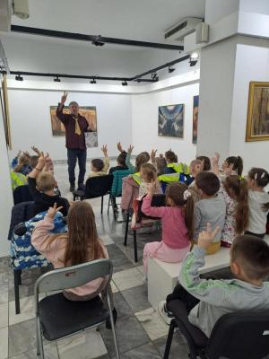 Radionice u somborskoj galeriji Kulturnog centra povodom Dečije nedelje 2025.