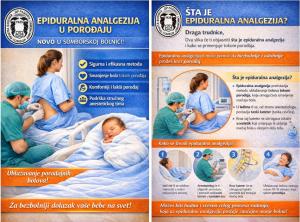 Prvi epiduralni porođaj u Opštoj bolnici Sombor