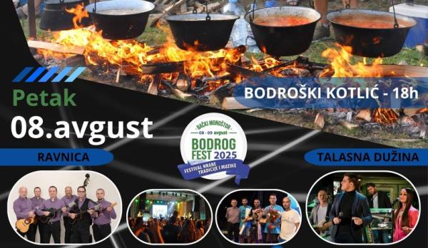 Ovogodišnji „Bodrog Fest“ u Bačkom Monoštoru 8. i 9. avgusta