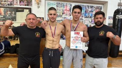 Dve zlatne medalje za somborske kikboksere na Prvenstvu Vojvodine