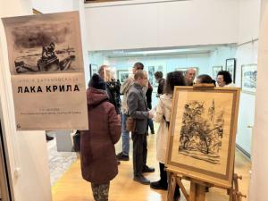 Otvorena izložba „Laka krila“ Julije Baranovskaje u Somboru