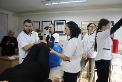 Besplatne kineziterapijske usluge za građane u Srednјoj medicinskoj školi "Dr Ružica Rip" u Somboru