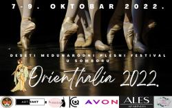 Deseti međunarodni plesni festival u Somboru "Orijentalija 2022"