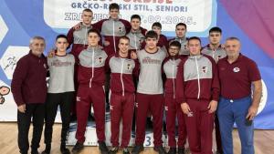 Somborski rvači drugoplasirani na seniorskom Kupu Srbije