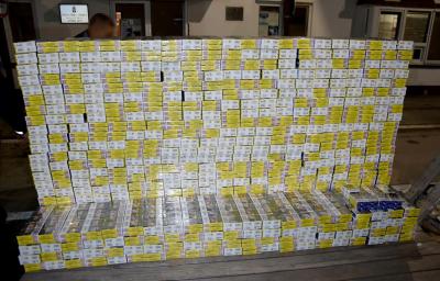 Policija na graničnom prelazu Bački Breg zaplenila više od 5.000 cigareta